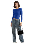 Buttery Soft Boat Neck Shirt - Long Sleeve-Clothing-SUUKSESS-SUUKSESS