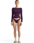 Buttery Soft Boat Neck Shirt - Long Sleeve-Clothing-SUUKSESS-SUUKSESS