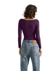 Buttery Soft Boat Neck Shirt - Long Sleeve-Clothing-SUUKSESS-SUUKSESS