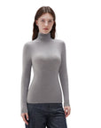 Cloud Cashmere Turtleneck Shirt - Long Sleeve