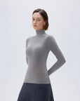 Cloud Cashmere Turtleneck Shirt - Long Sleeve