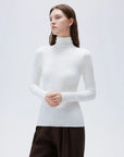 Cloud Cashmere Turtleneck Shirt - Long Sleeve