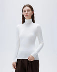 Cloud Cashmere Turtleneck Shirt - Long Sleeve