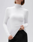 Cloud Cashmere Turtleneck Shirt - Long Sleeve