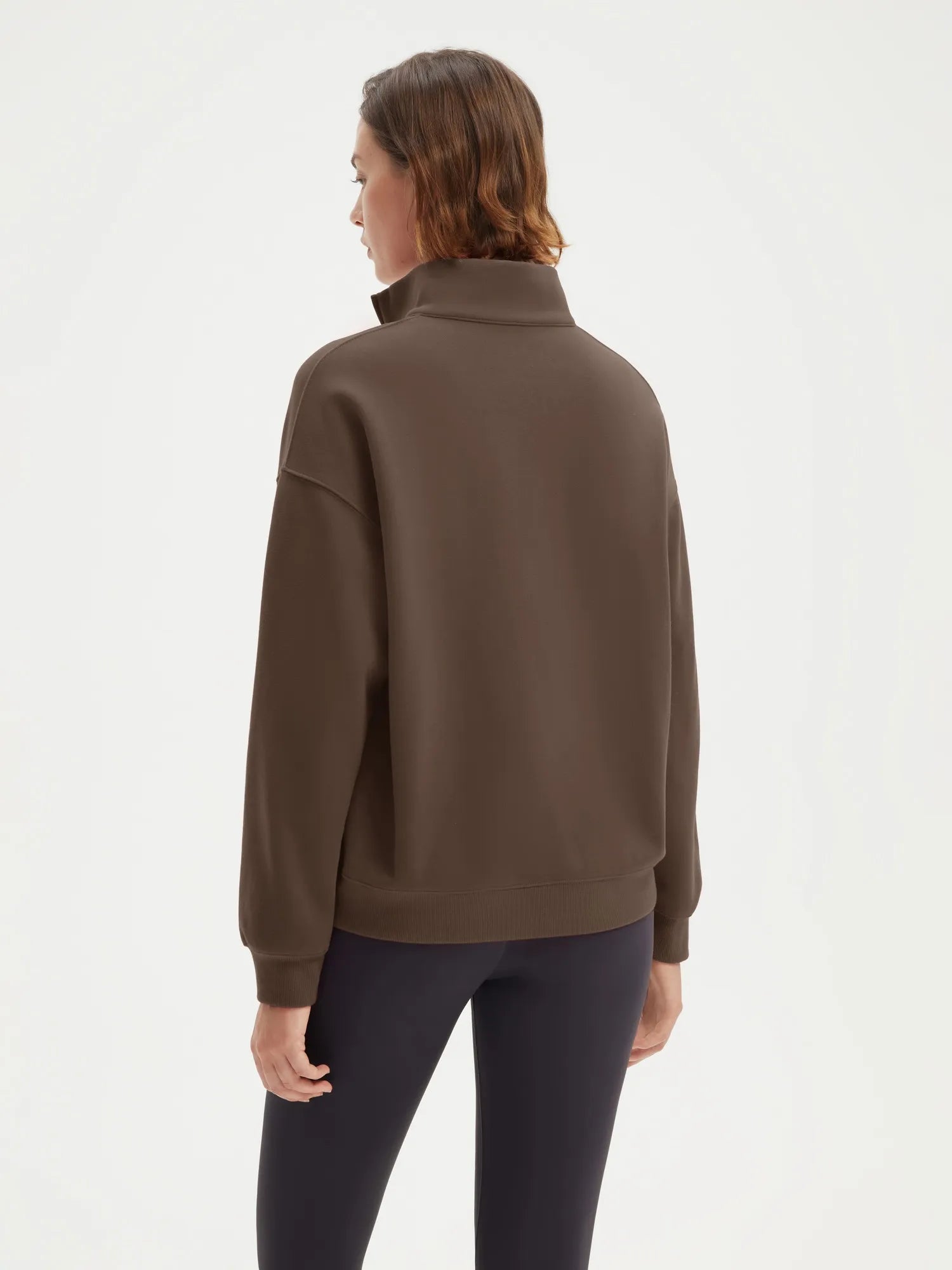 SUUKSESS Sweatshirts for Women Zipper Hoodies Fall Fashion Pullover Long Sleeve Shirts Thumb Holes Outfits Clothes-SUUKSESS-SUUKSESS
