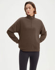 SUUKSESS Sweatshirts for Women Zipper Hoodies Fall Fashion Pullover Long Sleeve Shirts Thumb Holes Outfits Clothes-SUUKSESS-SUUKSESS