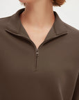 SUUKSESS Sweatshirts for Women Zipper Hoodies Fall Fashion Pullover Long Sleeve Shirts Thumb Holes Outfits Clothes-SUUKSESS-SUUKSESS