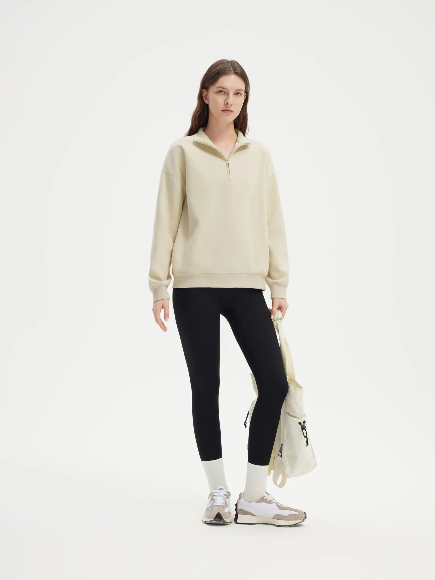 SUUKSESS Sweatshirts for Women Zipper Hoodies Fall Fashion Pullover Long Sleeve Shirts Thumb Holes Outfits Clothes-SUUKSESS-SUUKSESS