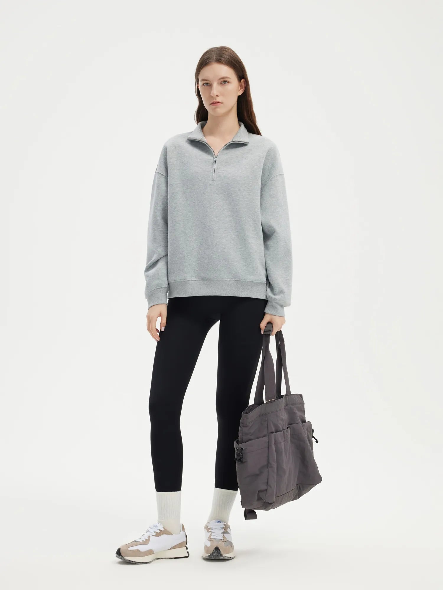 SUUKSESS Sweatshirts for Women Zipper Hoodies Fall Fashion Pullover Long Sleeve Shirts Thumb Holes Outfits Clothes-SUUKSESS-SUUKSESS