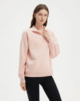 SUUKSESS Sweatshirts for Women Zipper Hoodies Fall Fashion Pullover Long Sleeve Shirts Thumb Holes Outfits Clothes-SUUKSESS-SUUKSESS