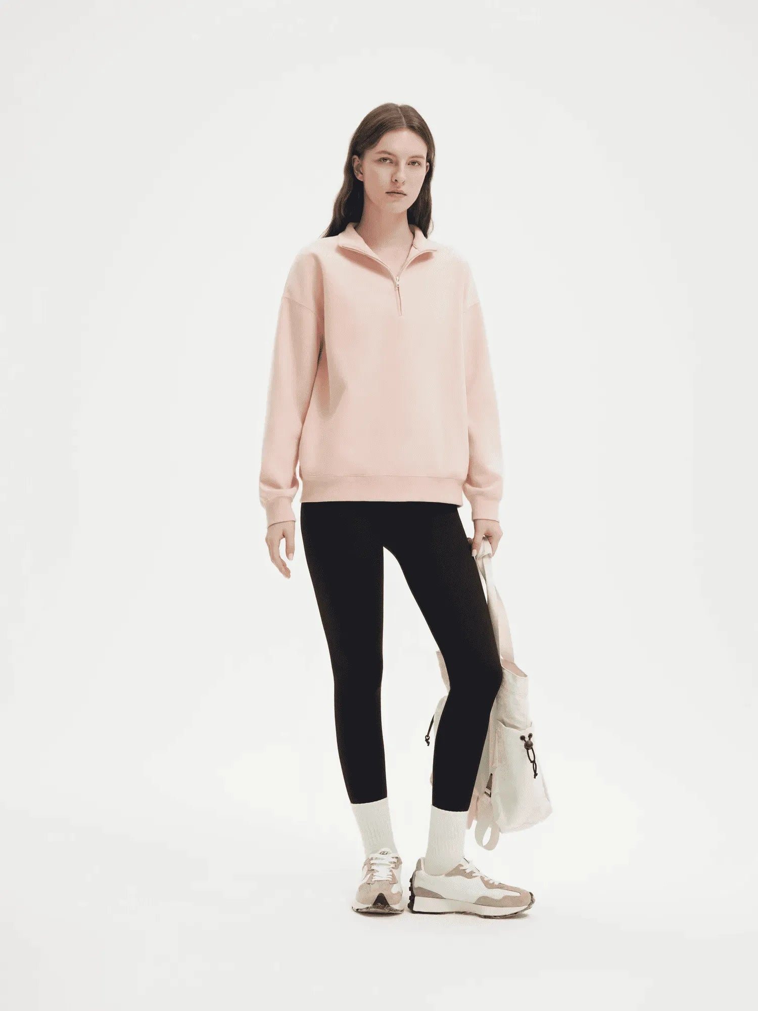 SUUKSESS Sweatshirts for Women Zipper Hoodies Fall Fashion Pullover Long Sleeve Shirts Thumb Holes Outfits Clothes-SUUKSESS-SUUKSESS