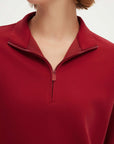 SUUKSESS Sweatshirts for Women Zipper Hoodies Fall Fashion Pullover Long Sleeve Shirts Thumb Holes Outfits Clothes-SUUKSESS-SUUKSESS