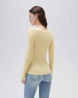 SUUKSESS Cloud Cashmere Women Boat Neck Fitted Long Sleeve Shirt Basic Knit Tops-SUUKSESS-SUUKSESS