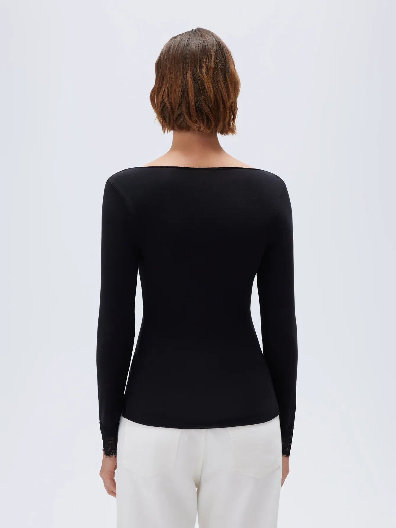 Cloud Cashmere Lace Shirt - Long Sleeve-Clothing-SUUKSESS-SUUKSESS