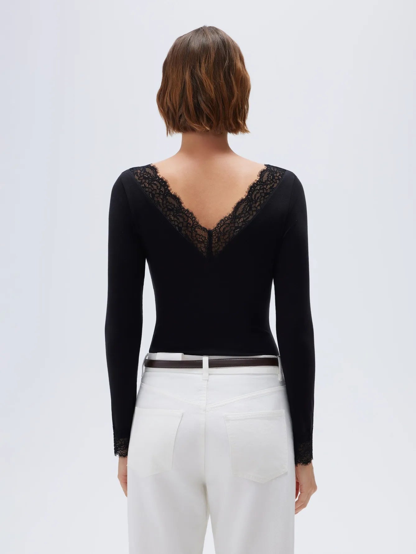 Cloud Cashmere Lace Shirt - Long Sleeve-Clothing-SUUKSESS-SUUKSESS