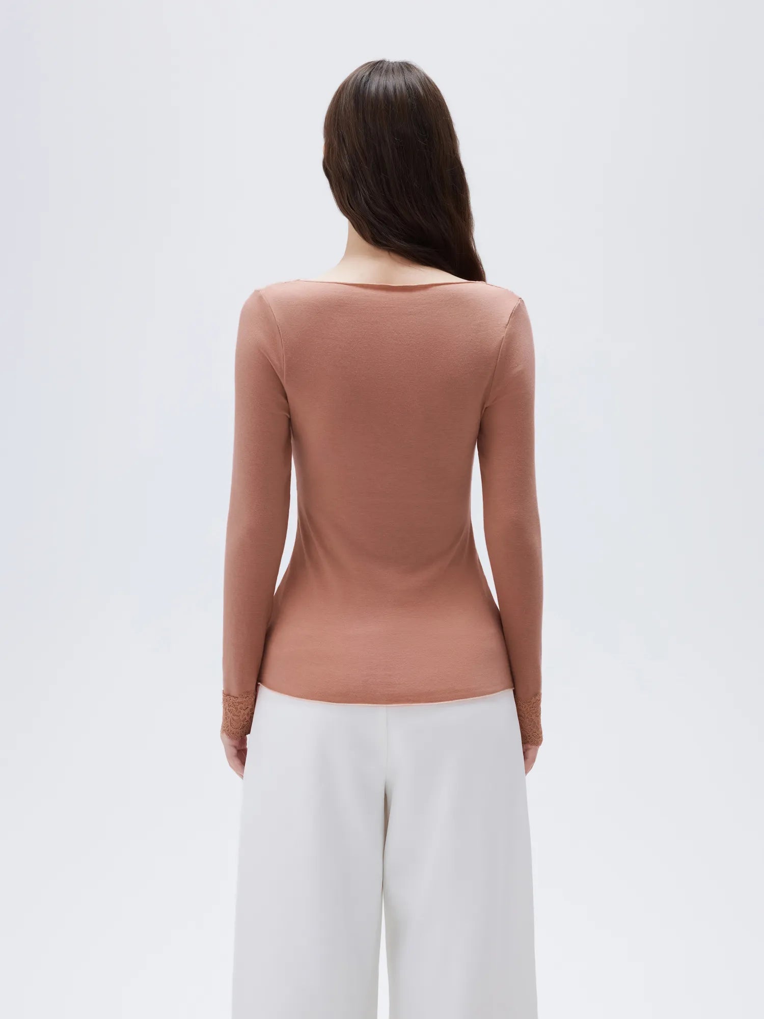 Cloud Cashmere Lace Shirt - Long Sleeve-Clothing-SUUKSESS-SUUKSESS