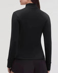 Golden Zip Up Workout Jackets-SUUKSESS-SUUKSESS