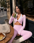 Bolero Shrug Pilates Wrap Tops - Long Sleeve