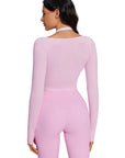 Bolero Shrug Pilates Wrap Tops - Long Sleeve