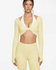 Bolero Shrug Pilates Wrap Tops - Long Sleeve