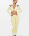Bolero Shrug Pilates Wrap Tops - Long Sleeve