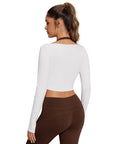 Bolero Shrug Pilates Wrap Tops - Long Sleeve