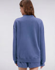 Mock Neck Oversized Sweatshirts-SUUKSESS-SUUKSESS