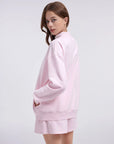 Mock Neck Oversized Sweatshirts-SUUKSESS-SUUKSESS
