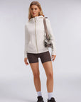 Cotton Gold Full Zip Up Athletic Jacket Sweatshirt-SUUKSESS-SUUKSESS