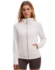 Cotton Gold Full Zip Up Athletic Jacket Sweatshirt-SUUKSESS-SUUKSESS