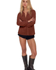 Button Down Boho Top - Long Sleeve-SUUKSESS-SUUKSESS