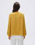 Button Down Boho Top - Long Sleeve-SUUKSESS-SUUKSESS