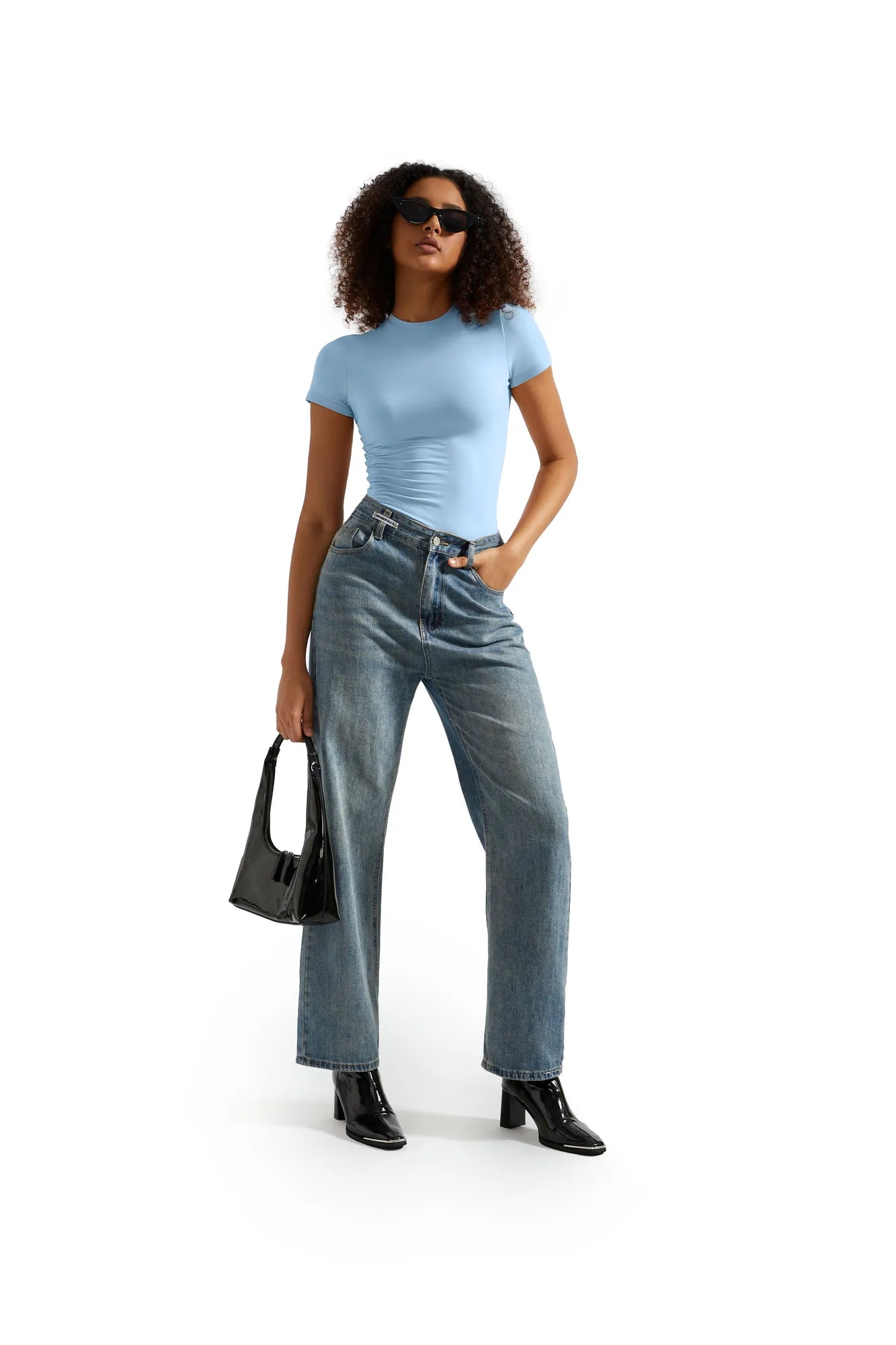 Buttery Soft Crew Neck Shirt - Short Sleeve-Clothing-SUUKSESS-SUUKSESS