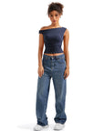 Butterweiches Off-Shoulder-Shirt