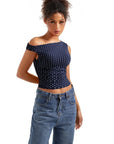 Butterweiches Off-Shoulder-Shirt
