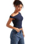 Butterweiches Off-Shoulder-Shirt
