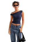 Butterweiches Off-Shoulder-Shirt
