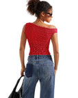 Butterweiches Off-Shoulder-Shirt