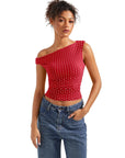 Butterweiches Off-Shoulder-Shirt