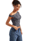 Butterweiches Off-Shoulder-Shirt