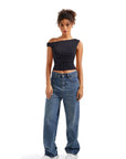 Butterweiches Off-Shoulder-Shirt