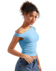 Buttery Soft Off Shoulder Shirt