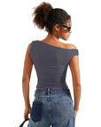 Buttery Soft Off Shoulder Shirt