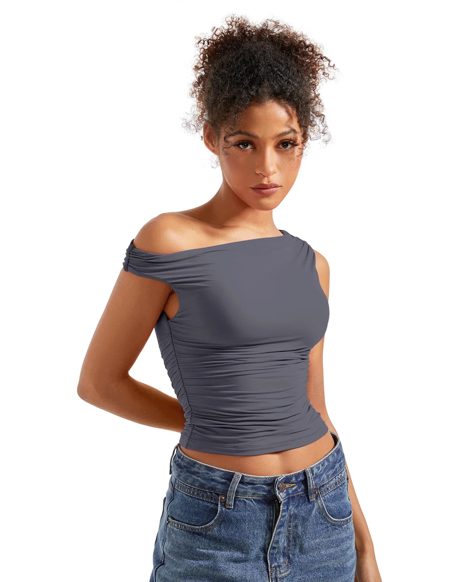 Buttery Soft Off Shoulder Shirt