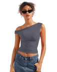Buttery Soft Off Shoulder Shirt