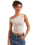 Butterweiches Off-Shoulder-Shirt
