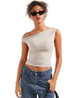Butterweiches Off-Shoulder-Shirt