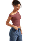 Buttery Soft Off Shoulder Shirt