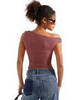 Buttery Soft Off Shoulder Shirt