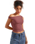 Buttery Soft Off Shoulder Shirt